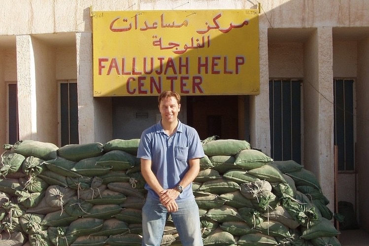 Kael Weston in Fallujah