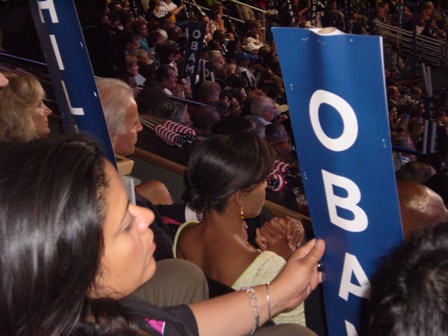 Obama team at Denver Convention 2008