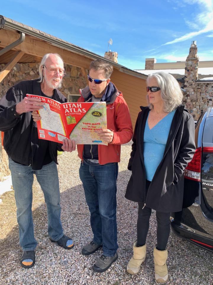 Talking with voters in Cedar City