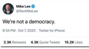 Not a Democracy