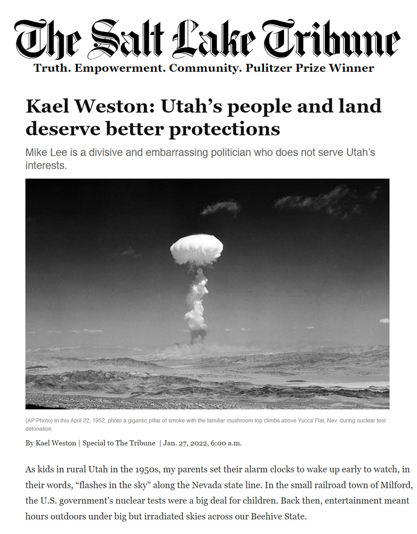 Utah's people and land deserve better protections