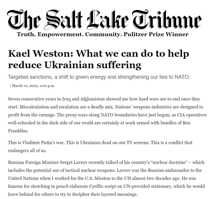 Reduce Ukrainians Suffering