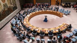 UN Security Council Formal Chamber